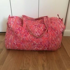 Vera Bradley | pink paisley | large duffel